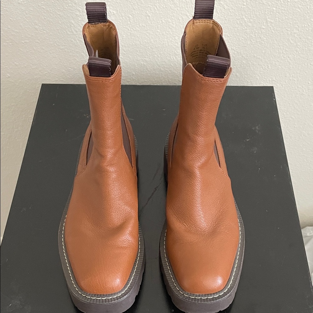 Sam Edelman Real Leather Men’s Brown Chukka Boots Sz 6.5.